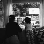 Photo Parent-child conversation