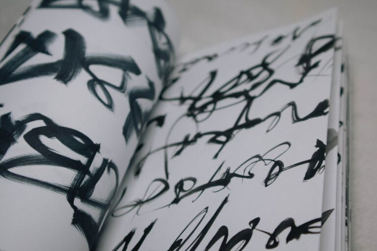 Photo Elegant calligraphy