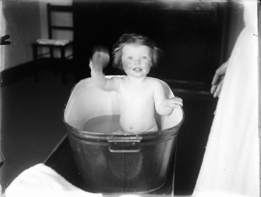 first bath