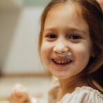 Photo milk teeth care