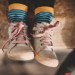 Photo childrens shoes