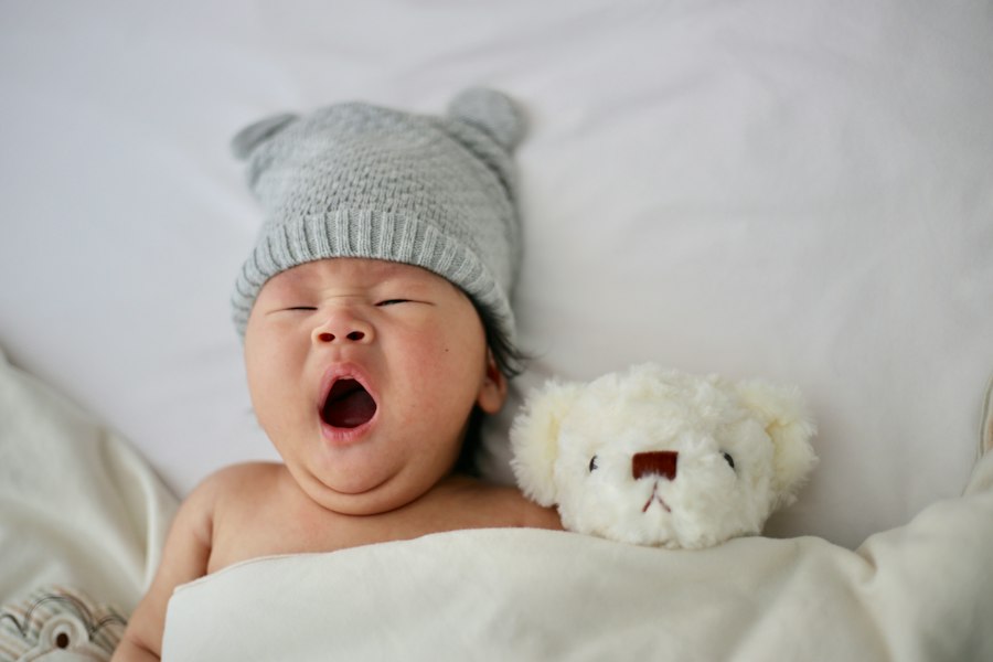 Photo healthy sleep routine for children