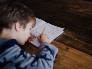Photo exam preparation for children
