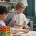 Photo helping children manage time
