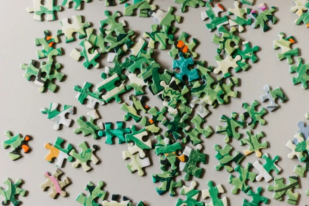 Photo choosing beginner puzzles difficulty levels